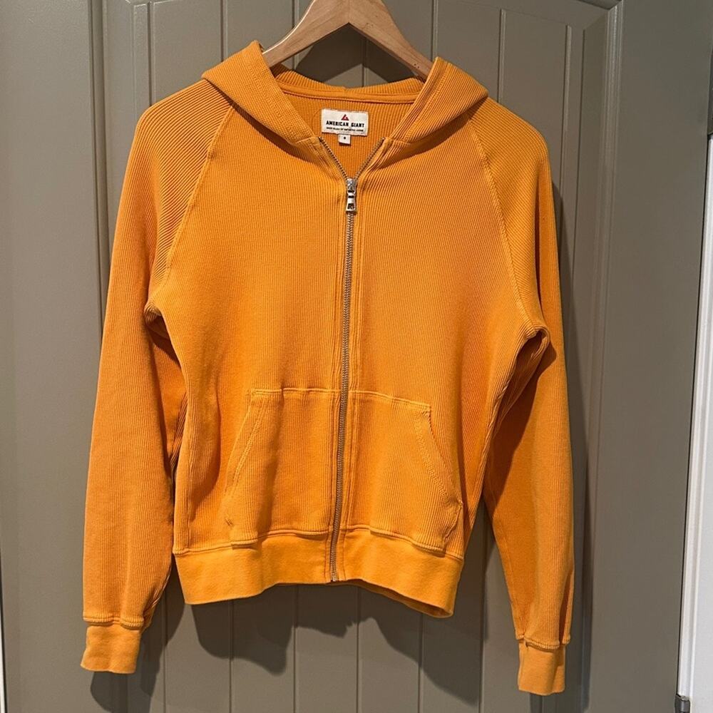AMERICAN GIANT Zip-Up Hoodie S - Picture 1 of 9